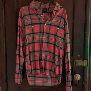 J crew men’s long sleeve flannel